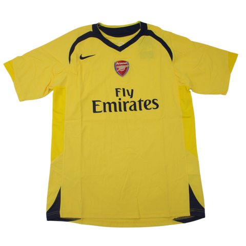 Arsenal Away Yellow 06/07