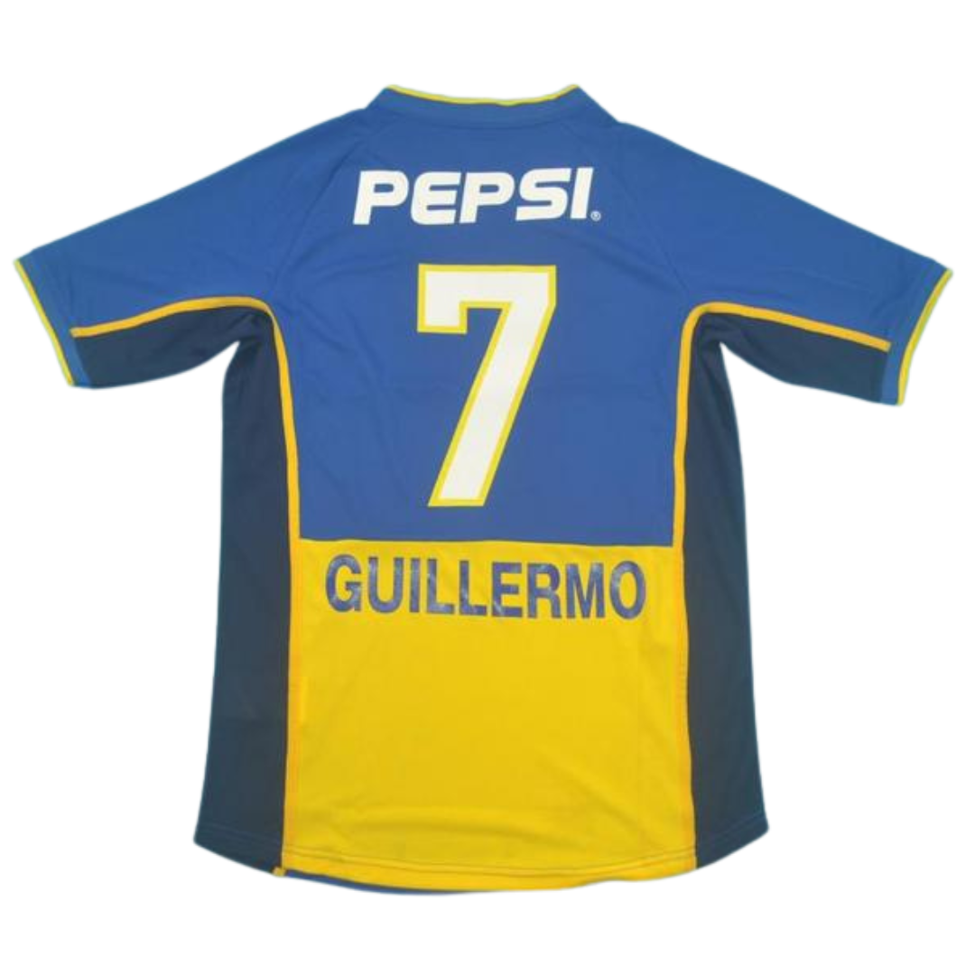 Boca Juniors Home 2002 "Guillermo" N°7