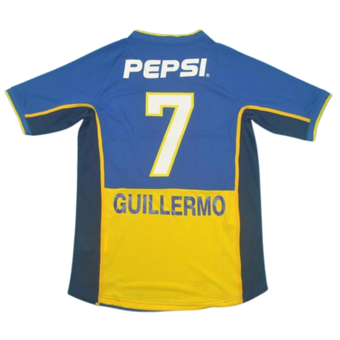 Boca Juniors Home 2002 "Guillermo" N°7