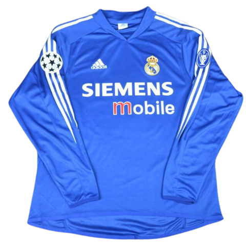 Real Madrid Away Long Sleeve 04/05 "Beckham" Nº 23