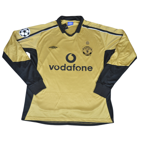 Manchester United Away Long Sleeve 01/02 "Beckham" Nº 7