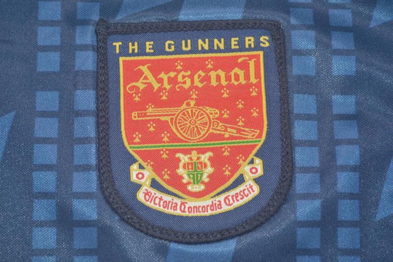 Arsenal Away Blue 94 "Wright" Nº 8