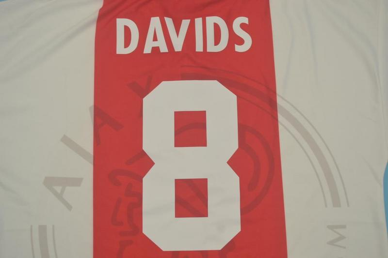 Ajax Home 95/96 "Davids" Nº 8