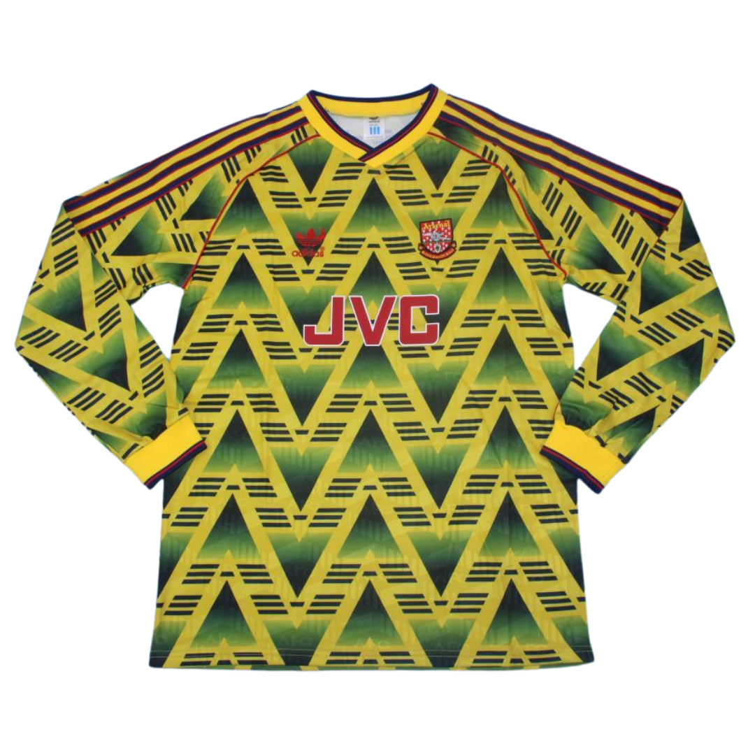 Arsenal Away Long Sleeve 91/93 "Wright" Nº 8