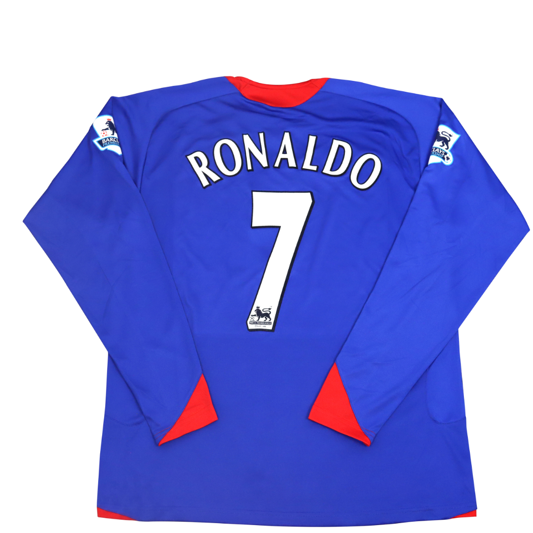 Manchester United Away Blue 05/06 "Ronaldo" Nº7