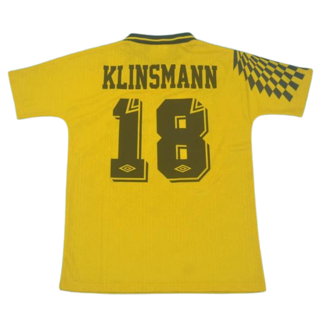 Tottenham Yellow Jersey 92/94 "Klinsmann" Nº 18