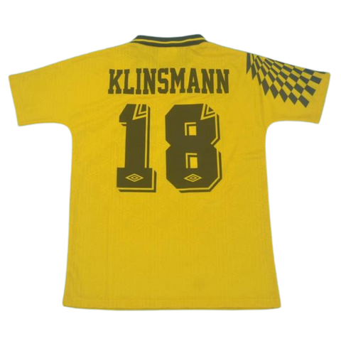 Tottenham Yellow Jersey 92/94 "Klinsmann" Nº 18