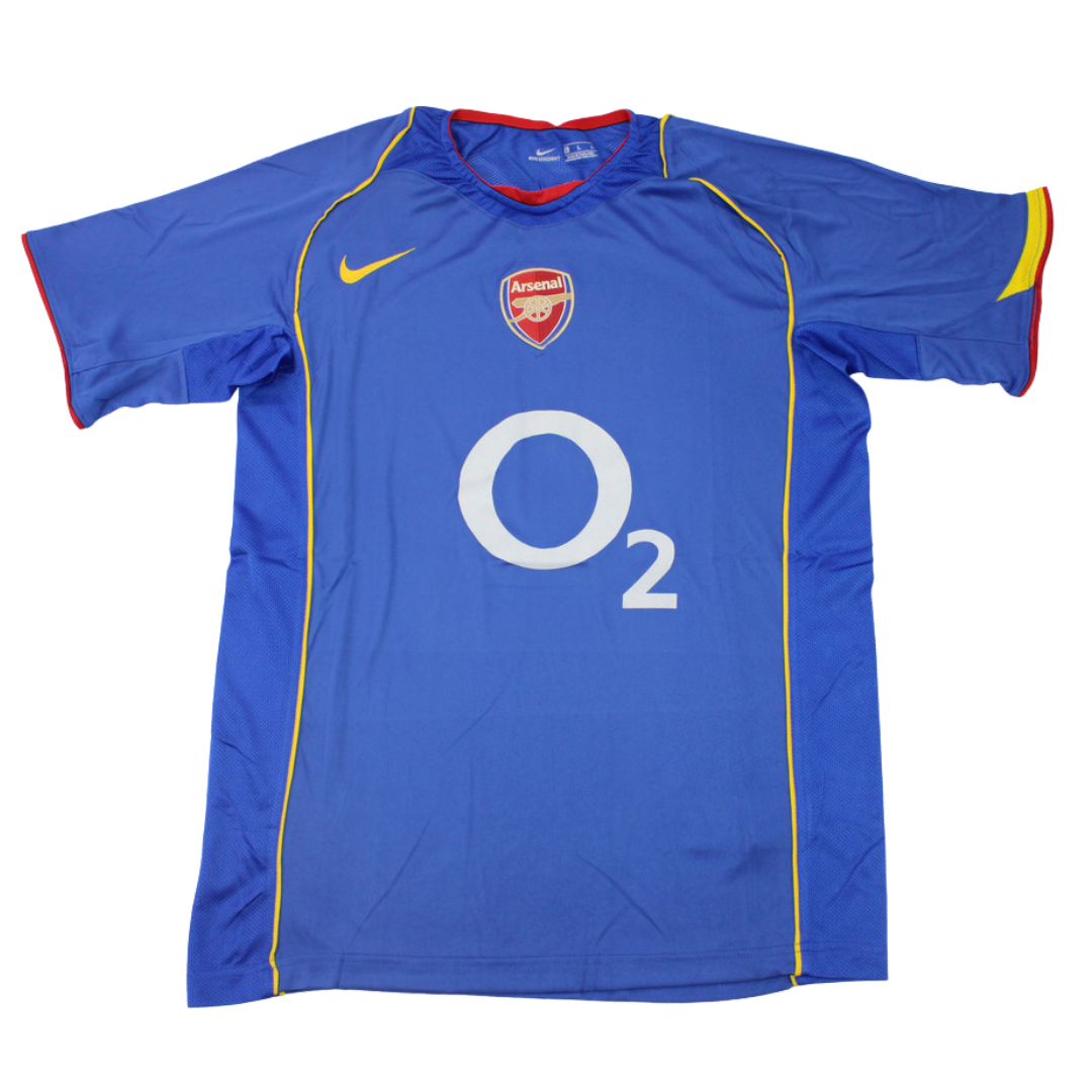 Arsenal Away Blue 04/05