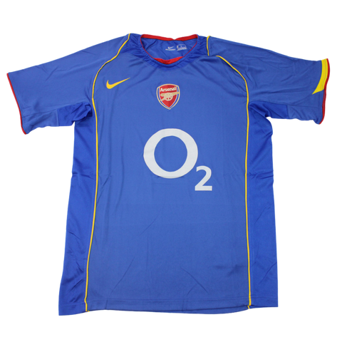 Arsenal Away Blue 04/05