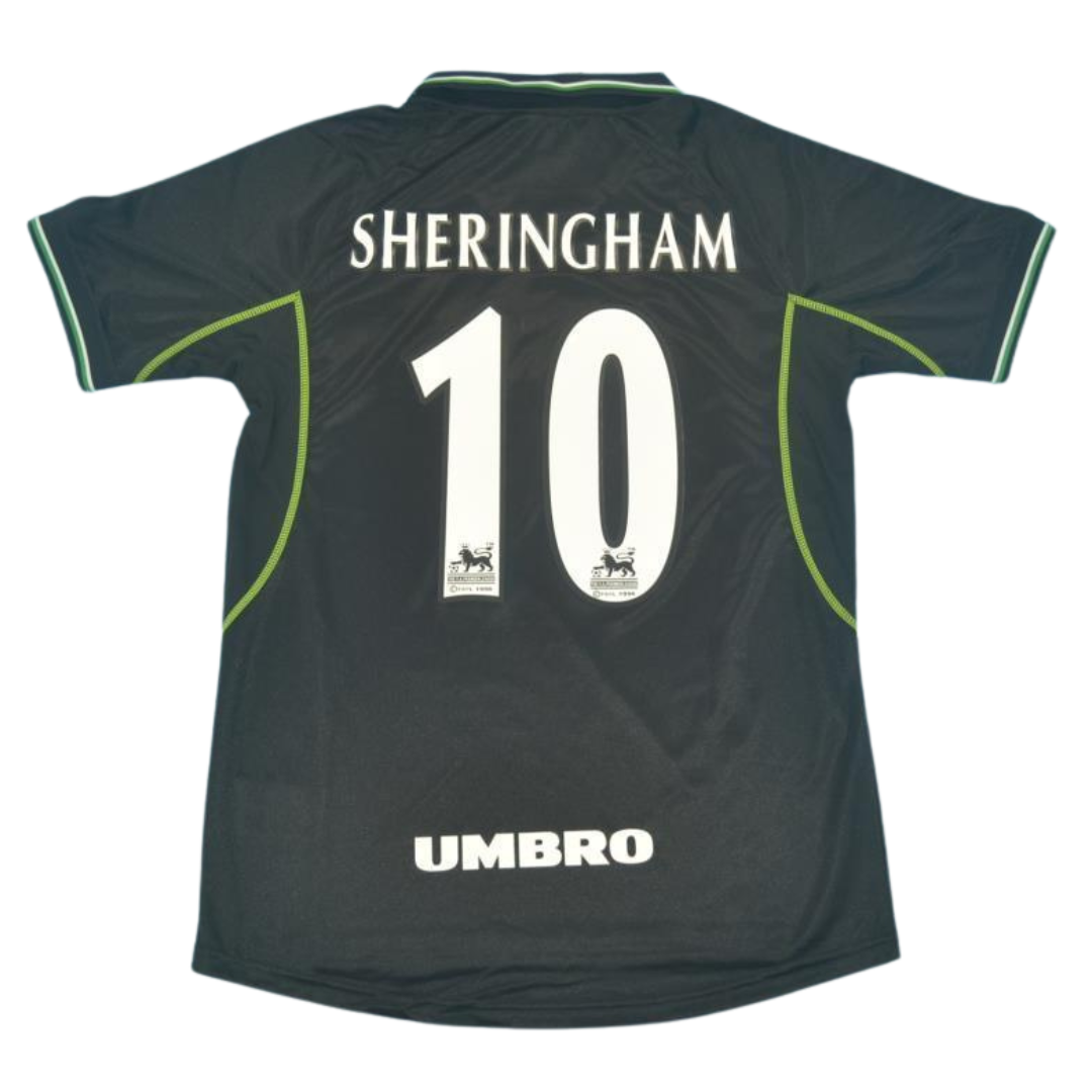 Manchester United Away Black 98 "Sheringham" Nº 10