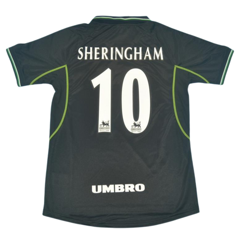 Manchester United Away Black 98 "Sheringham" Nº 10