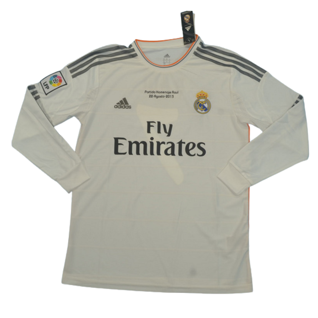 Real Madrid Home Long Sleeve Homenaje Raúl Version "Raúl" Nº 7