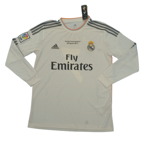 Real Madrid Home Long Sleeve Homenaje Raúl Version "Raúl" Nº 7