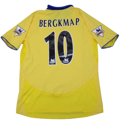 Arsenal Away Yellow 03/05 "Bergkmap" Nº 10