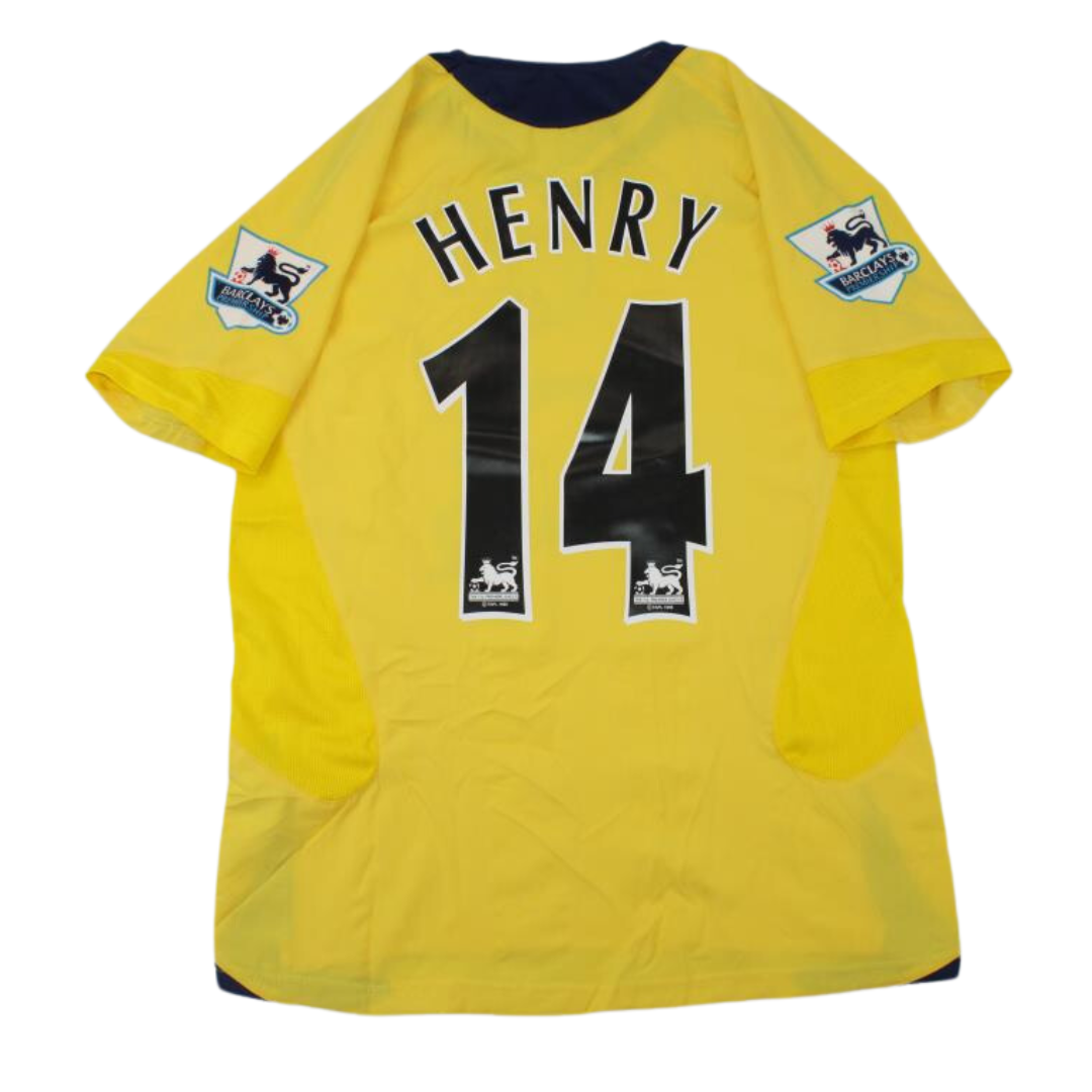 Arsenal Away Yellow 05/06 "Henry" Nº14