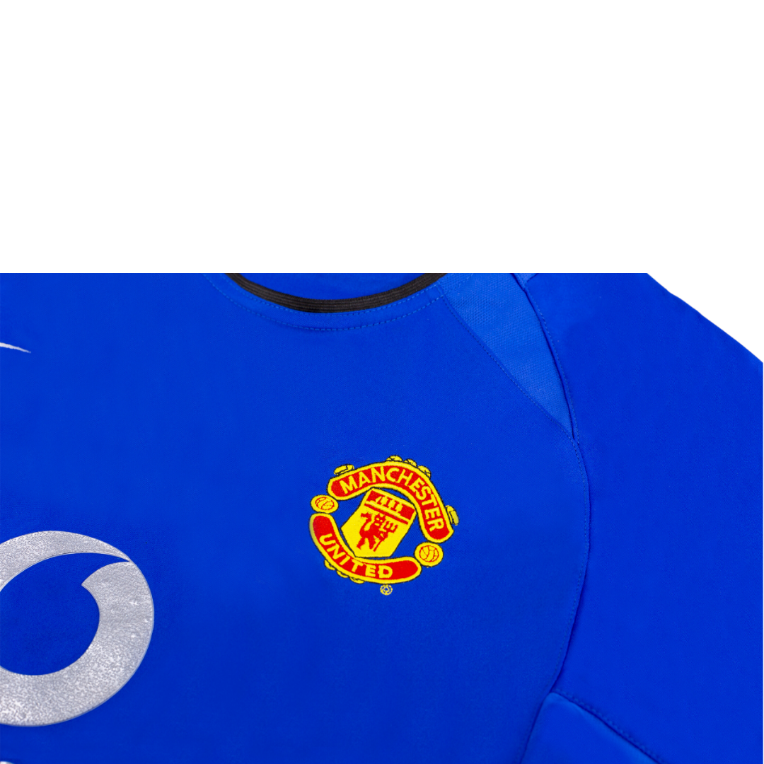 Manchester United Blue Away 02/03 "Beckham" Nº7