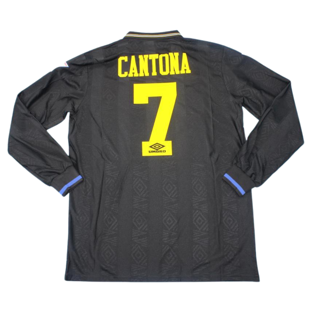 Manchester United Away Black Long Sleeve 93/95 "Cantona" Nº 7