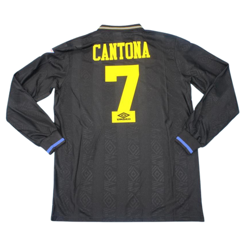 Manchester United Away Black Long Sleeve 93/95 "Cantona" Nº 7