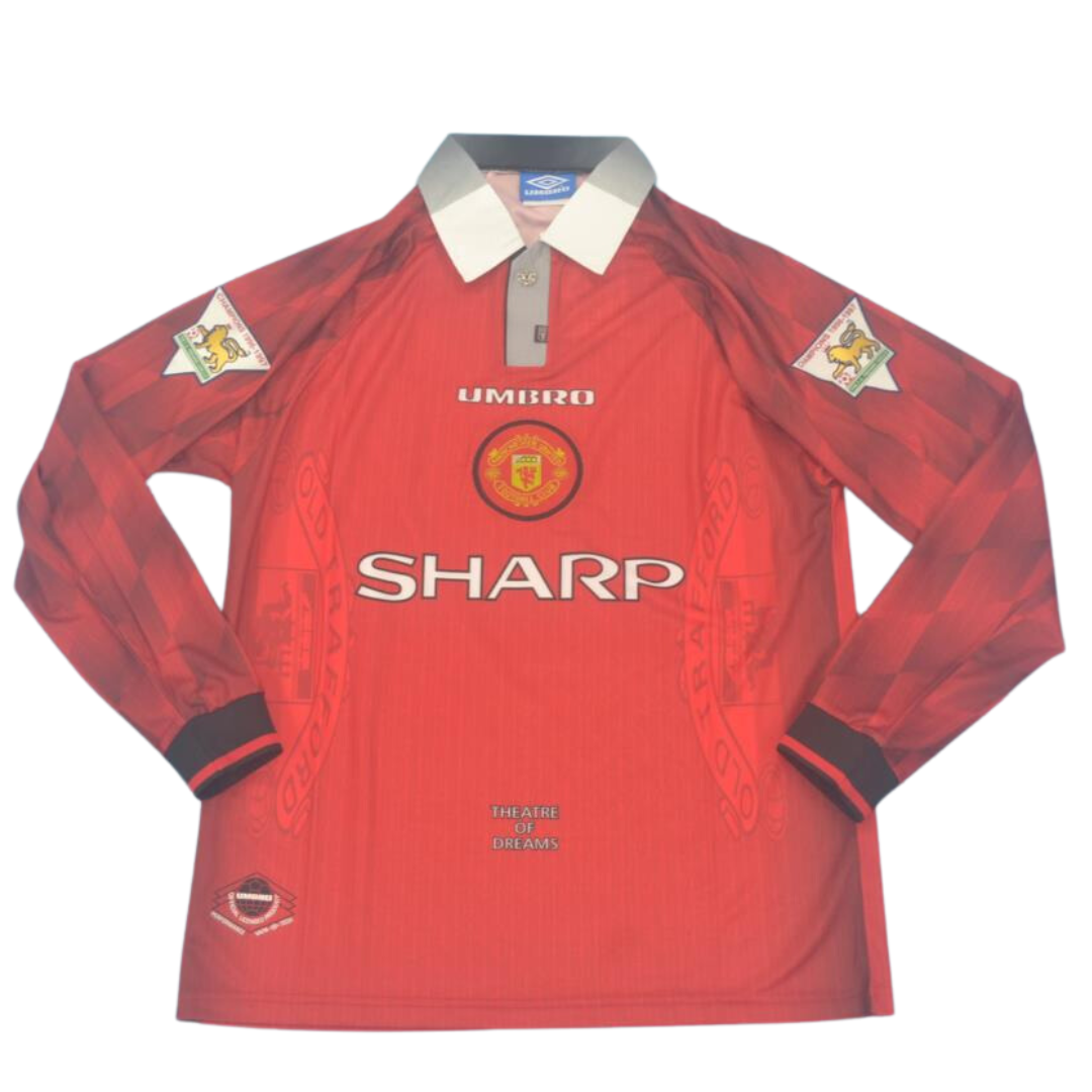 Manchester United Home Long Sleeve 96/98 "Beckham" Nº10