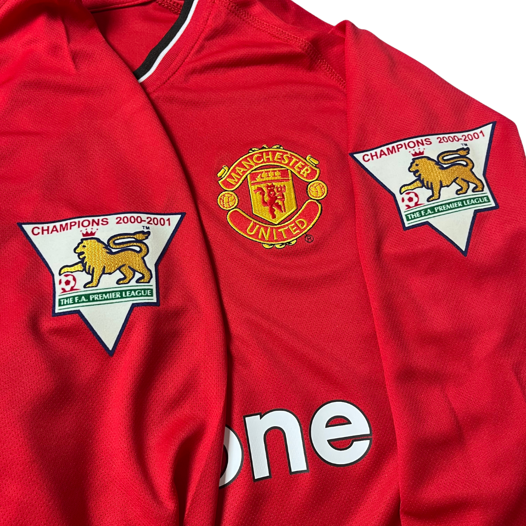 Manchester United Home Long Sleeve 00/02 "Beckham" Nº 7