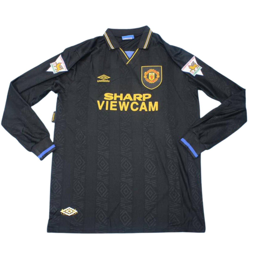 Manchester United Black Away Long Sleeve 93/95 "Cantona" Nº7