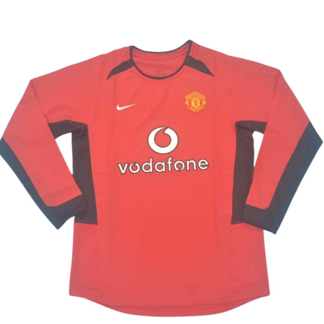 Manchester United Home Long Sleeve 02/04 "Beckham" Nº7