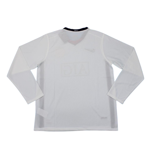 Manchester United Away White Long Sleeve 08/09