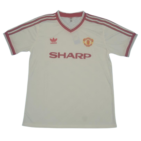 Manchester United Away White 86/88