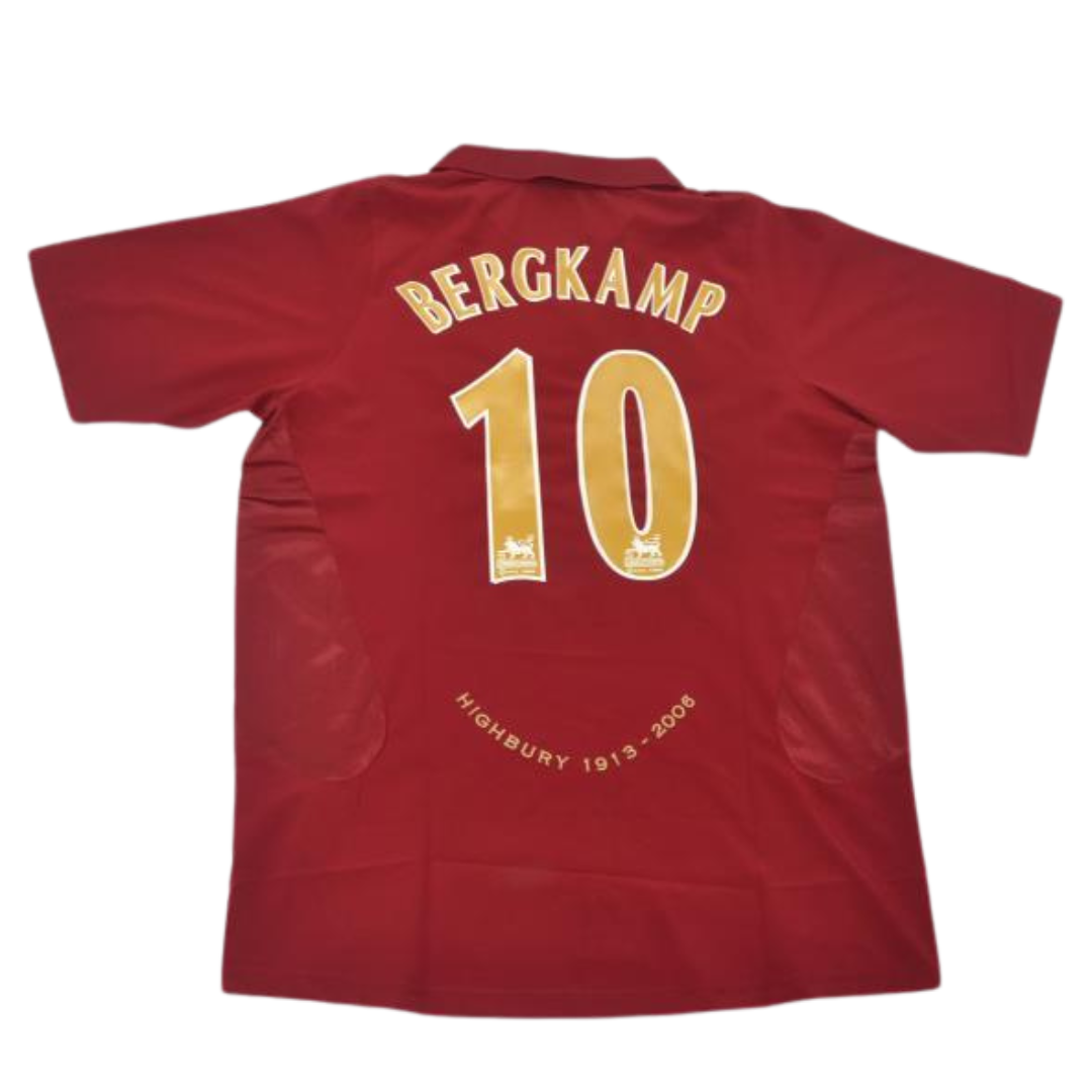 Arsenal Home 05/06 "Bergkamp" Nº 10