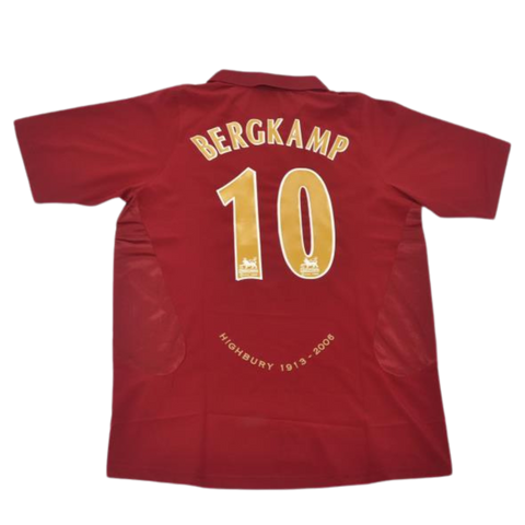 Arsenal Home 05/06 "Bergkamp" Nº 10