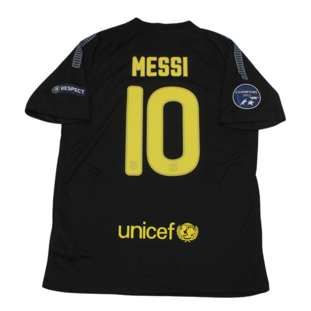 Barcelona Away Black 11/12 "Messi" Nº 10