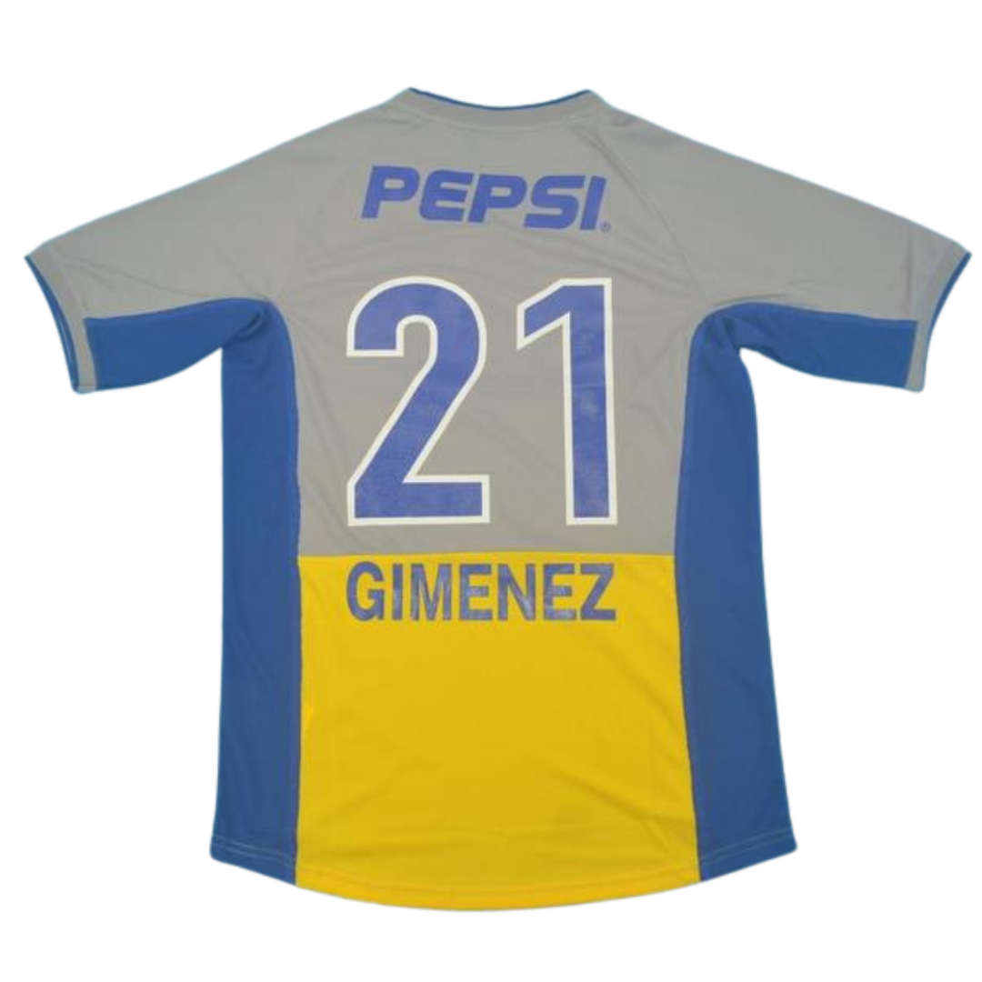 Boca Juniors Away 2002 "Gimenez" N°21