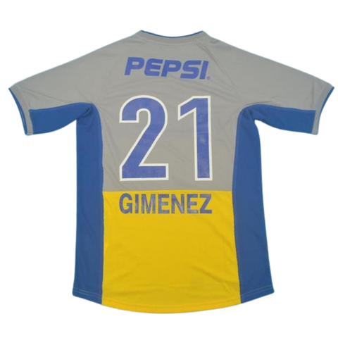 Boca Juniors Away 2002 "Gimenez" N°21