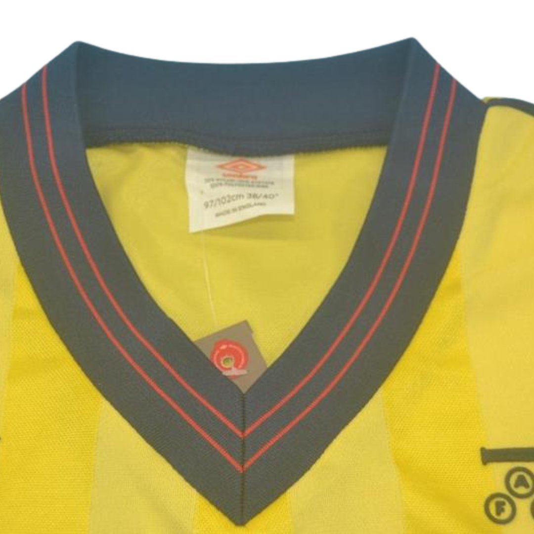 Arsenal Away Yellow 83/86