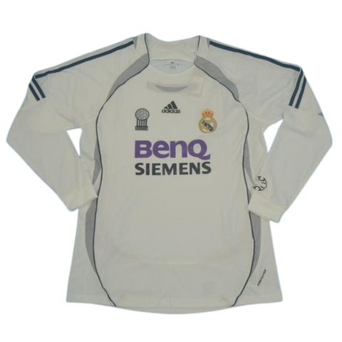 Real Madrid Home Long Sleeve 06/07 "Ronaldo" Nº 9