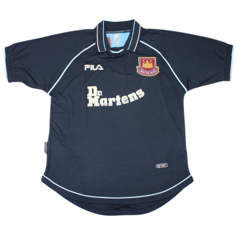 West Ham Away Third Dark Blue 99/01