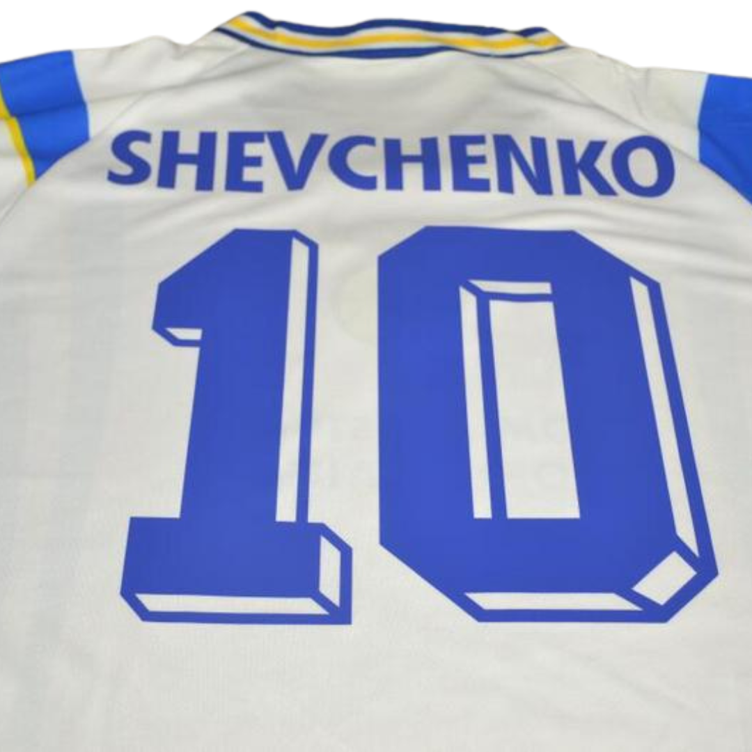 Dynamo Kyiv White "Shevchenko" Nº 10 97/98