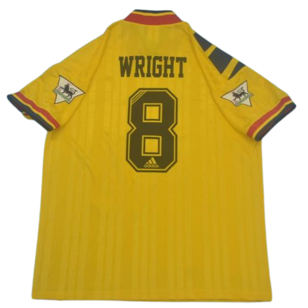 Arsenal Away Yellow 93/94 "Wright" Nº 8