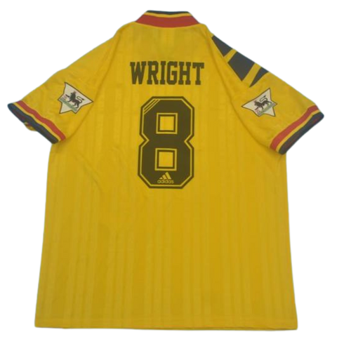 Arsenal Away Yellow 93/94 "Wright" Nº 8