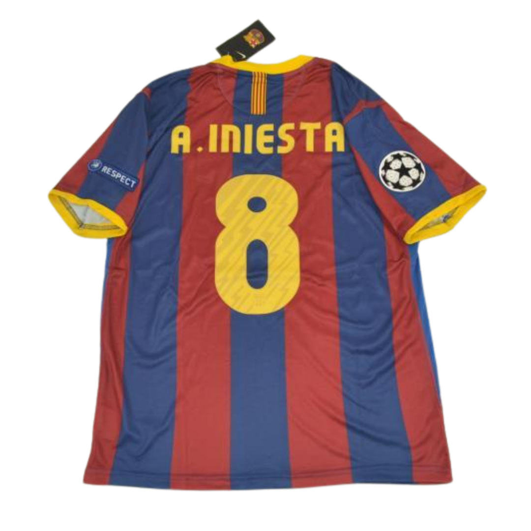 Barcelona UCL Final Jersey 2011 "Iniesta" Nº 8