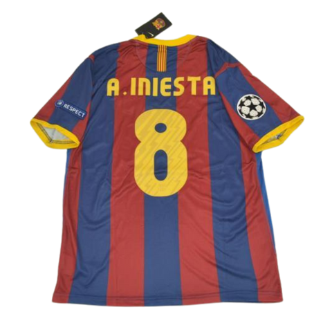 Barcelona UCL Final Jersey 2011 "Iniesta" Nº 8