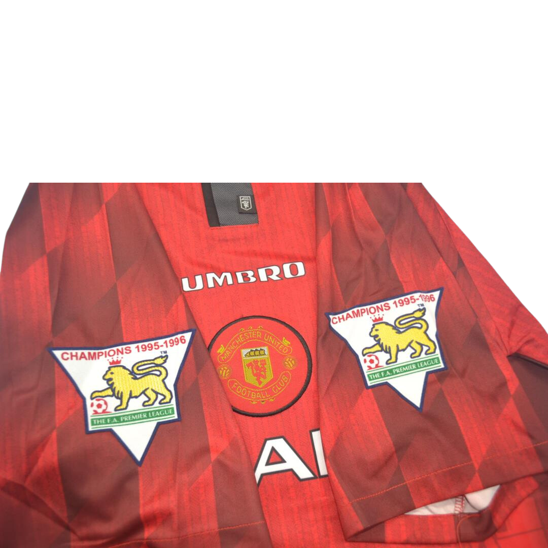 Maillot extérieur Manchester United Vert Jaune 92/94 "Cantona" Nº7