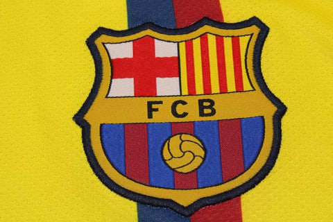 Barcelona Away Yellow 08/09 "Iniesta" Nº 8