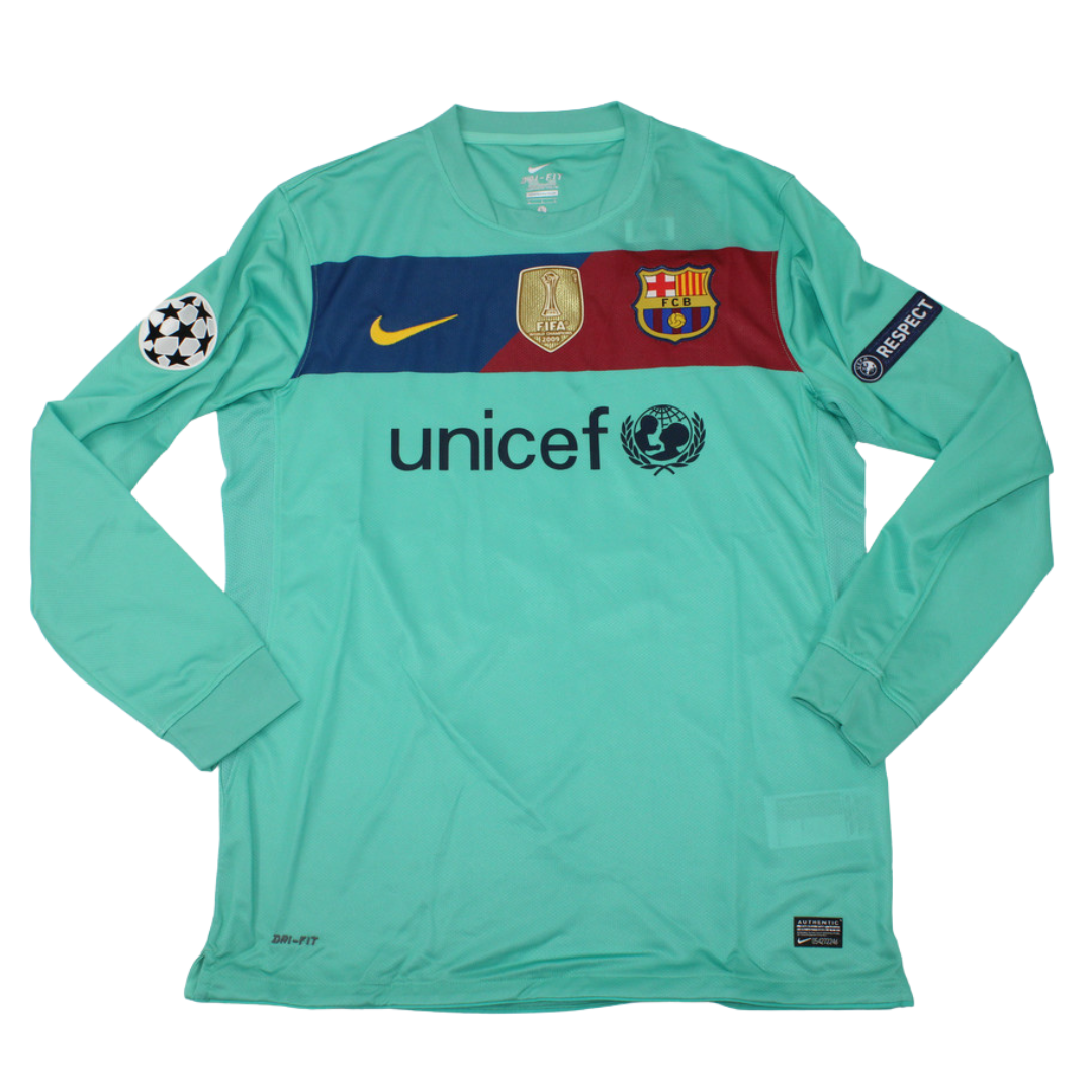 Barcelona Away Long Sleeve 10/11 "Messi" Nº 10