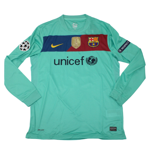 Barcelona Away Long Sleeve 10/11 "Messi" Nº 10