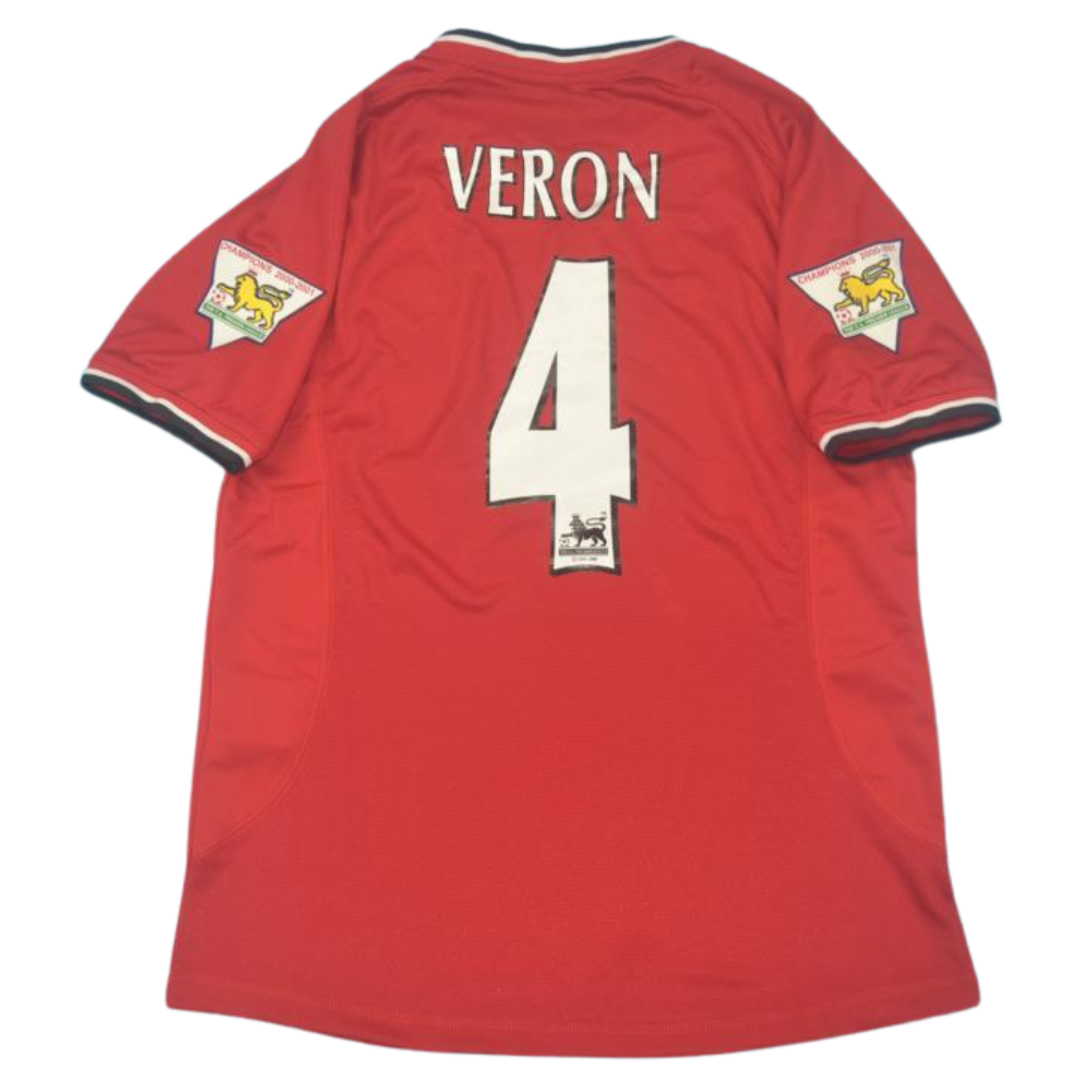 Manchester United Home 00/02 "Veron" Nº 4