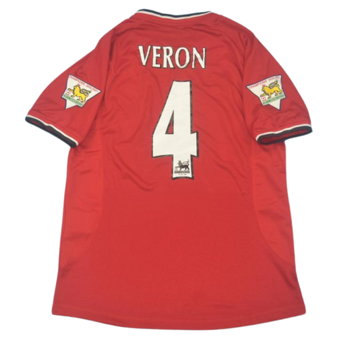 Manchester United Home 00/02 "Veron" Nº 4