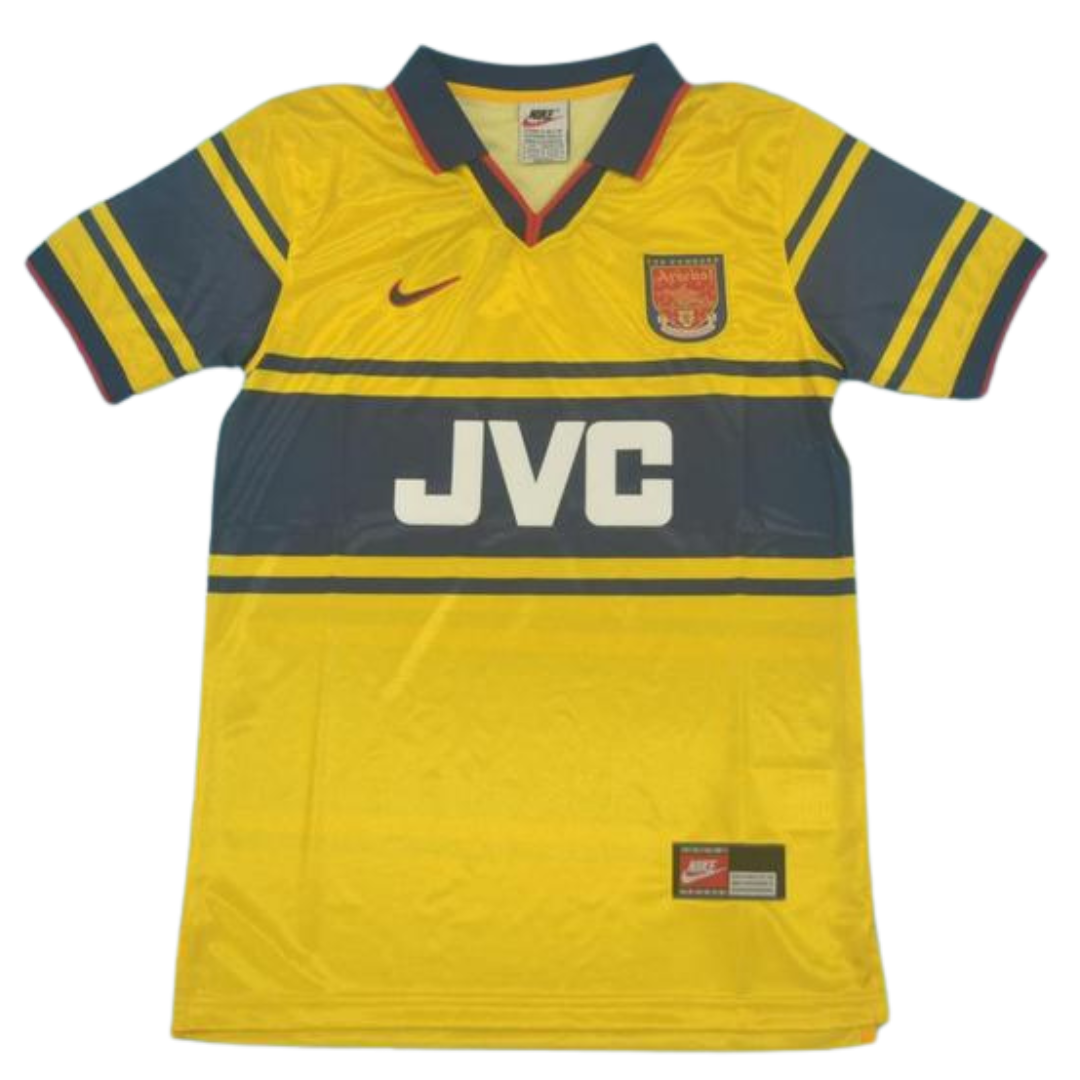 Arsenal Away Yellow 97/99 "Bergkamp"