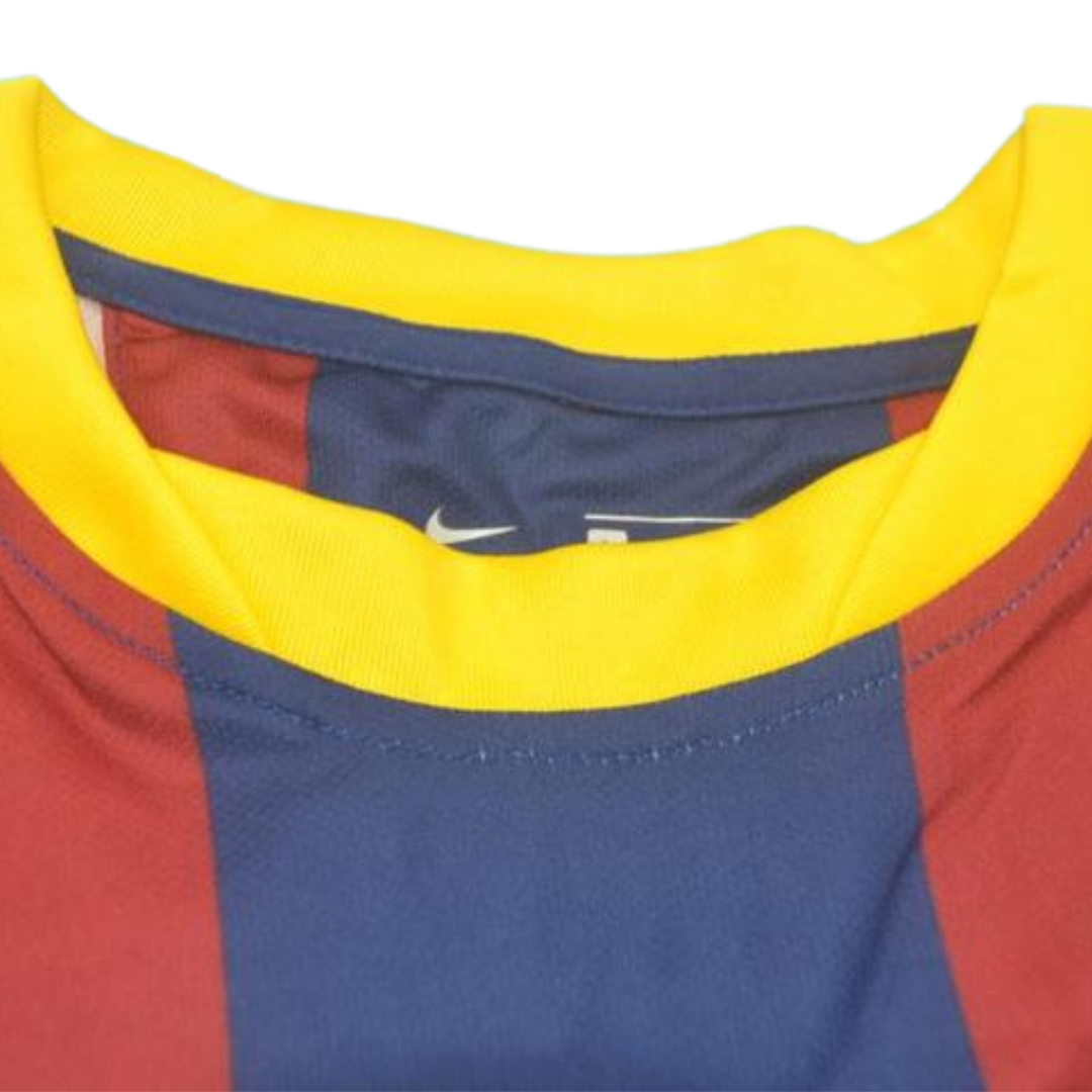 Barcelona Home Long Sleeve 10/11 "David Villa" Nº 7