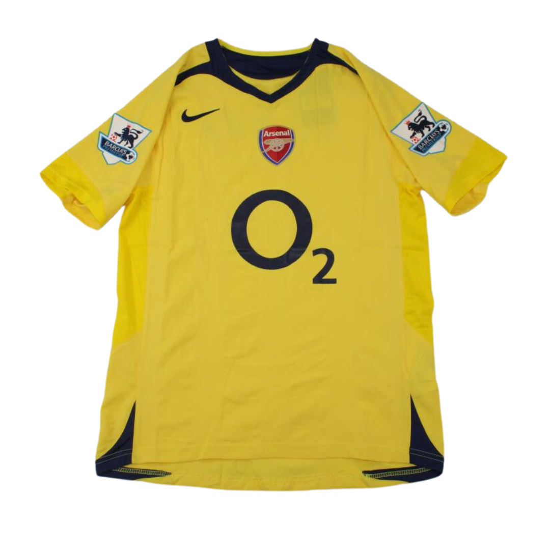 Arsenal Away Yellow 05/06 "Henry" Nº14